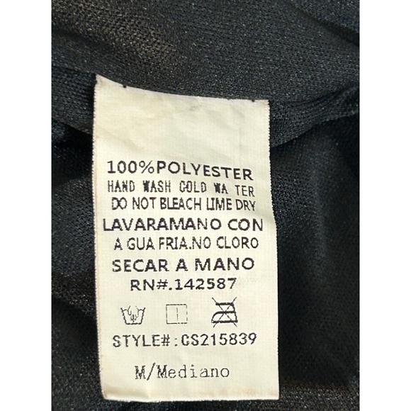 Windsor Strapless Blue & Green Sequins Mini Dress in Size Medium - Picture 8 of 8